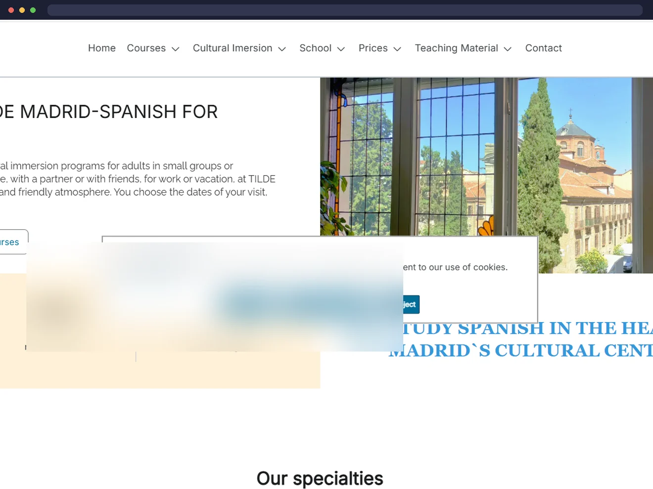Proyecto TILDE MADRID — SENDAR